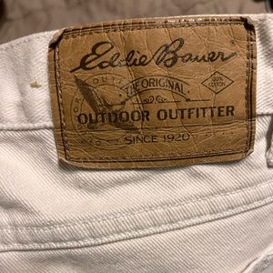 Vintage Eddie Bauer White Jeans